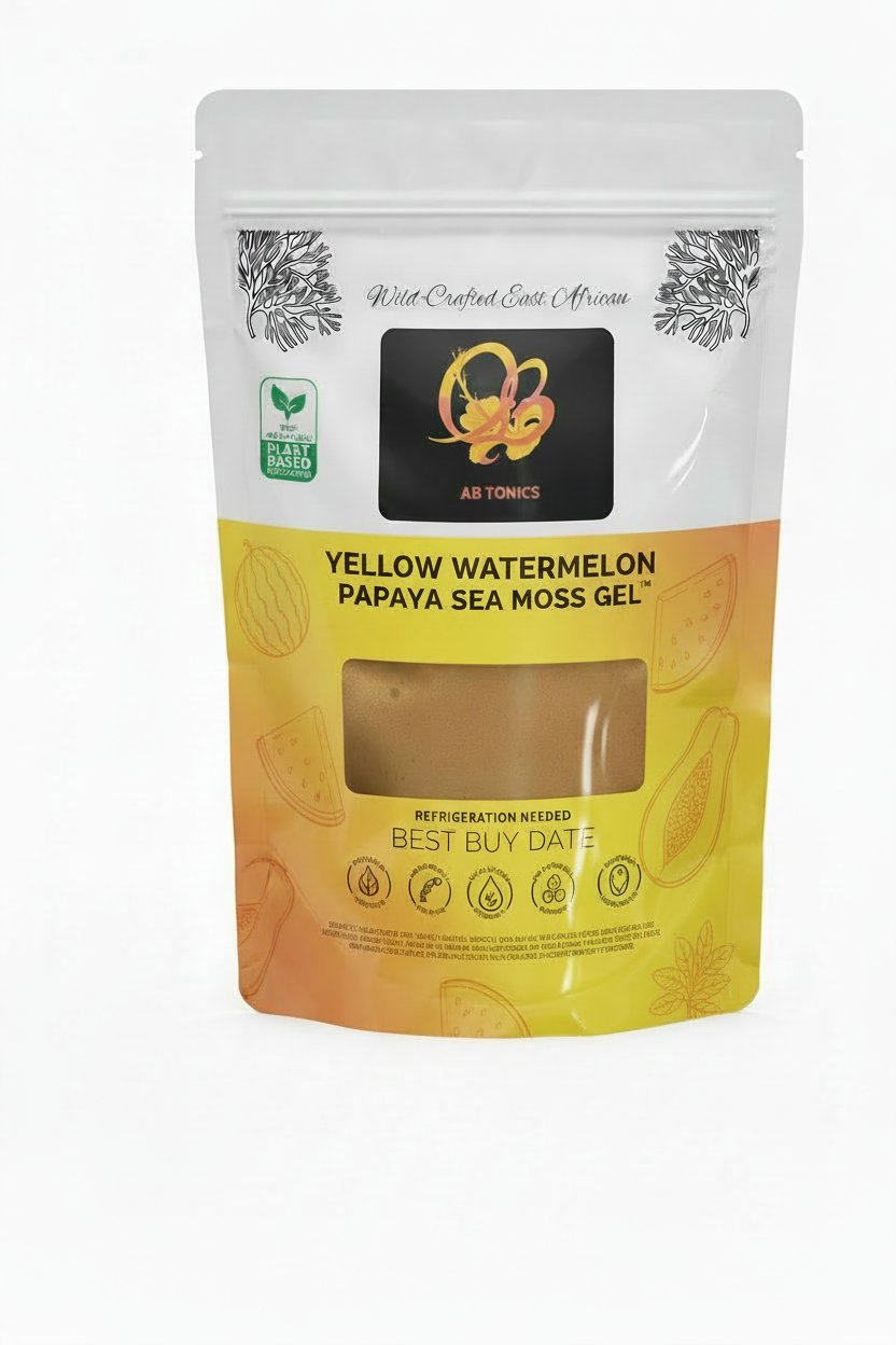 Yellow Watermelon Papaya Sea Moss Gel ™