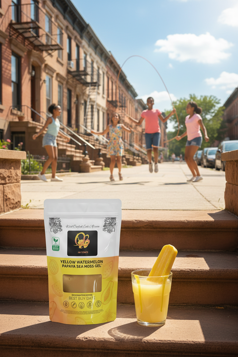 Yellow Watermelon Papaya Sea Moss Gel ™