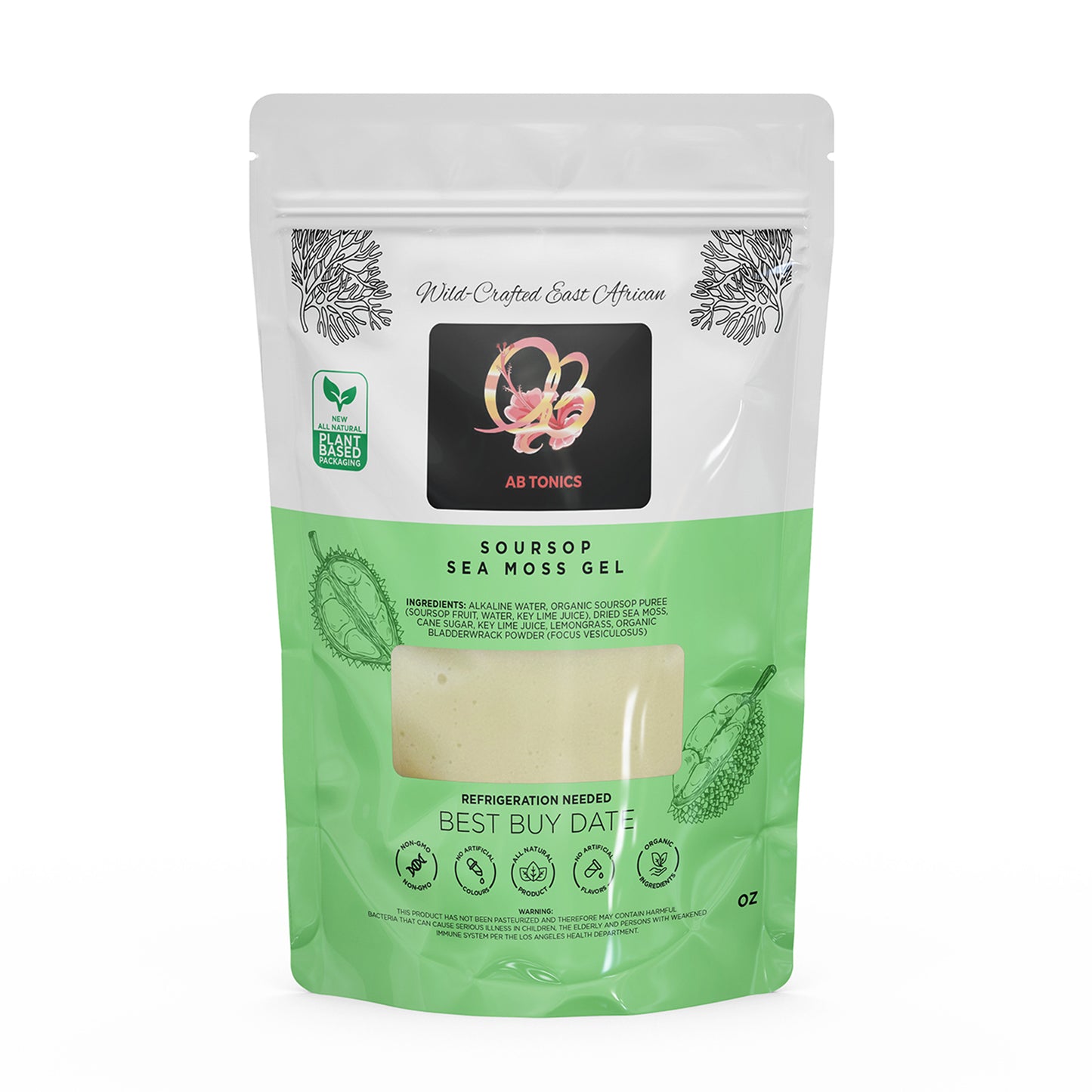 Soursop Sea Moss Gel