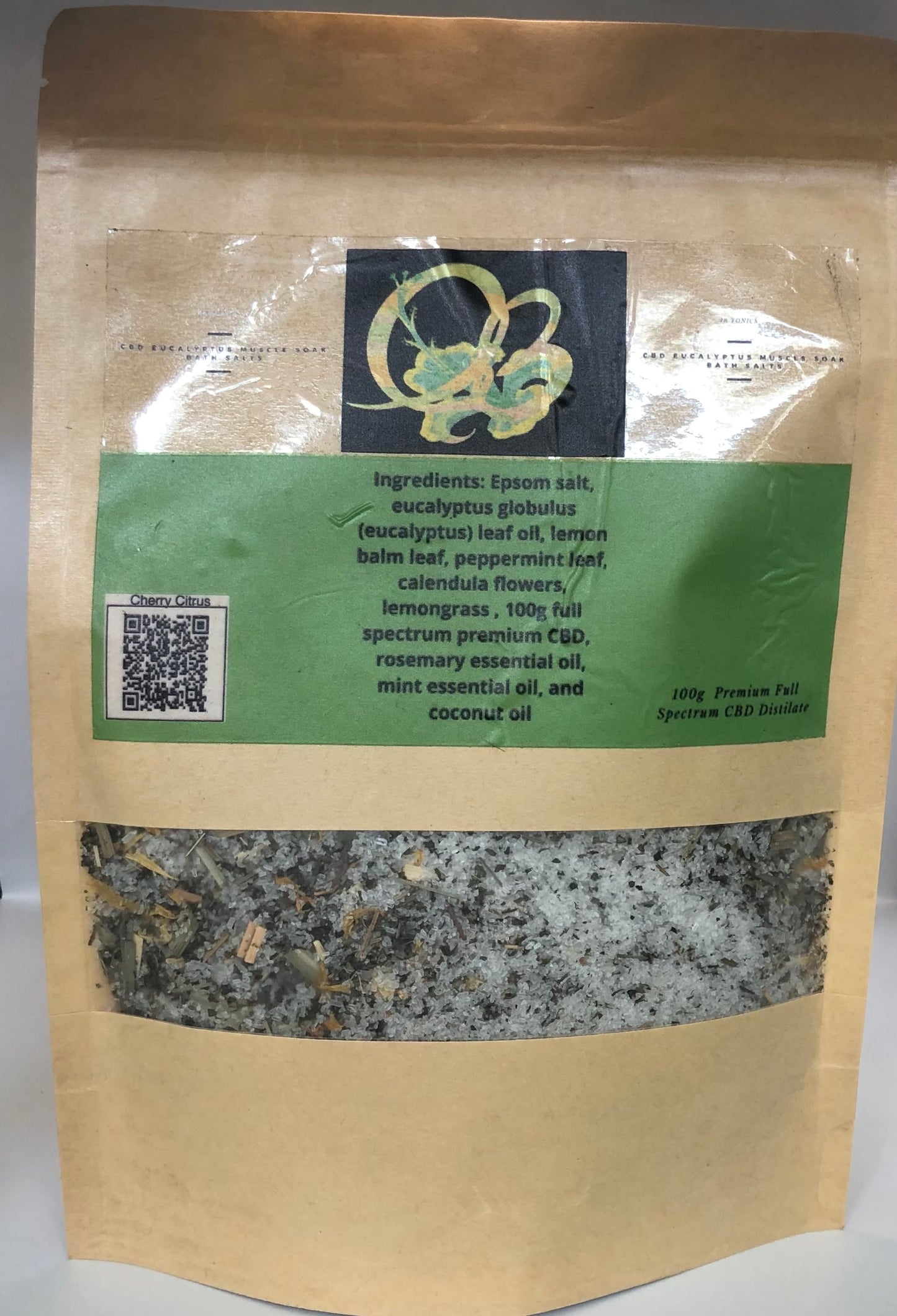 CBD Eucalyptus Muscle Soak Bath Salts