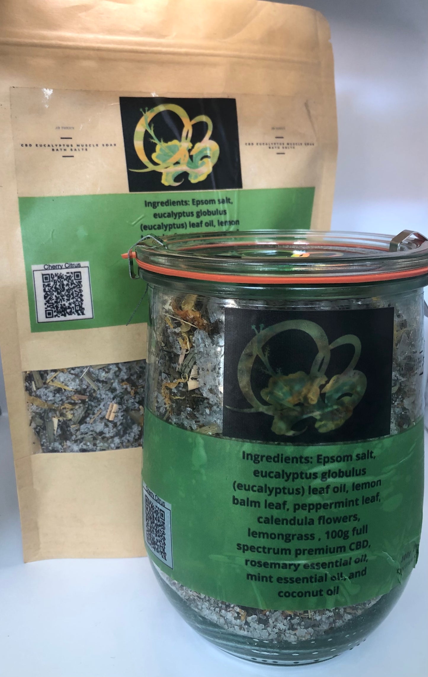 CBD Eucalyptus Muscle Soak Bath Salts
